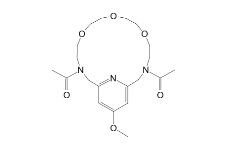 1-(15-acetyl-19-methoxy-6,9,12-trioxa-3,15,21-triazabicyclo[15.3.1]heneicosa-1(20),17(21),18-trien-3-yl)ethanone