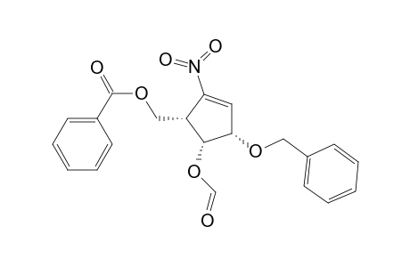 [(1S,4S,5R)-4-benzyloxy-5-formyloxy-2-nitro-cyclopent-2-en-1-yl]methyl benzoate