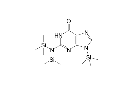 2-(bis(trimethylsilyl)amino)-9-(trimethylsilyl)-guanine