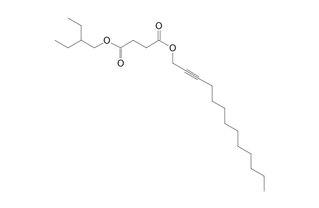 Succinic acid, tridec-2-yn-1-yl 2-ethylbutyl ester