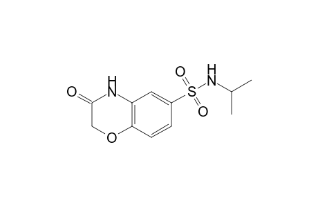 2H-1,4-Benzoxazine-6-sulfonamide, 3,4-dihydro-N-(1-methylethyl)-3-oxo-