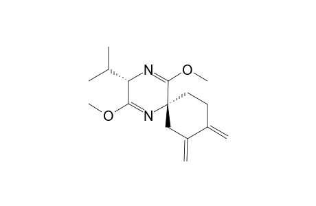 (2S,5R)-2,5-Dihydro-3,6-dimethoxy-2-isopropylpyrazine-5-spiro(2',3'-bismethylenecyclohexane)