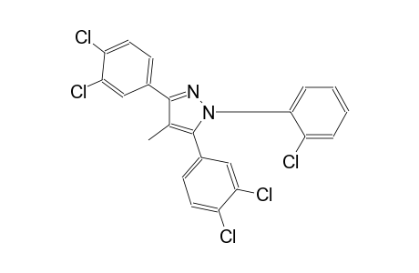 1-(2-chlorophenyl)-3,5-bis(3,4-dichlorophenyl)-4-methyl-1H-pyrazole