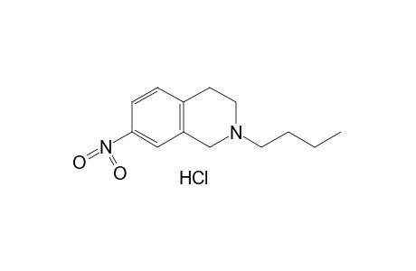 2-BUTYL-7-NITRO-1,2,3,4-TETRAHYDROISOQUINOLINE, HYDROCHLORIDE