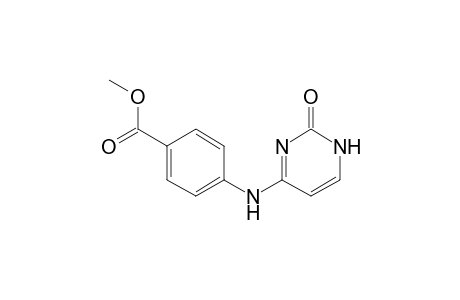 Benzoic acid, 4-[(1,2-dihydro-2-oxo-4-pyrimidinyl)amino]-, methyl ester