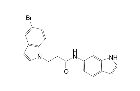 1H-indole-1-propanamide, 5-bromo-N-(1H-indol-6-yl)-