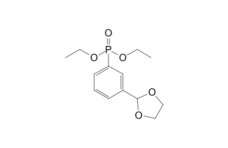 2-(3-Diethoxyphosphorylphenyl)-1,3-dioxolane
