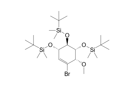 [(1R,2S,5S,6R)-3-bromanyl-5,6-bis[[tert-butyl(dimethyl)silyl]oxy]-2-methoxy-cyclohex-3-en-1-yl]oxy-tert-butyl-dimethyl-silane