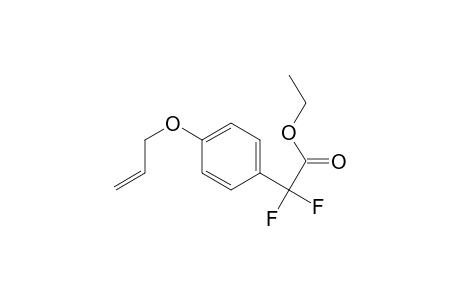 Benzeneacetic acid, .alpha.,.alpha.-difluoro-4-(2-propenyloxy)-, ethyl ester