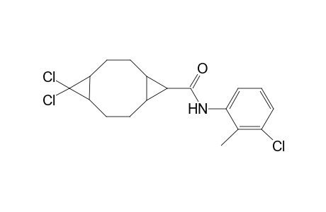 Tricyclo[7.1.0.0(4.6)]decane-5-carboxamide, 10,10-dichloro-N-(3-chloro-2-methylphenyl)-