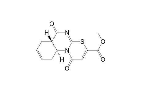 trans-3-(Methoxycarbonyl)-6a,7,10,10a-tetrahydro[1,3]thiazino[3,2-a]quinazolin-1,6(1H,6H)-dione
