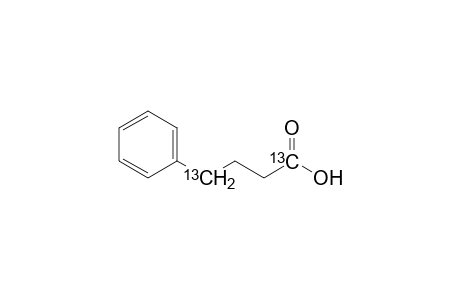 Benzenebutanoic-carboxy,.gamma.-13C2 acid