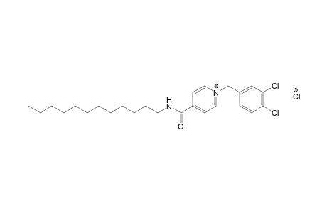 1-(3,4-dichlorobenzyl)-4-(dodecylcarbamoyl)pyridinium chloride