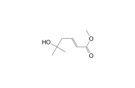 Methyl 5-hydroxy-5-methyl-2-hexenoate