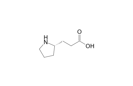 3-[(2S)-2-pyrrolidin-1-iumyl]propanoate