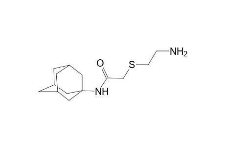 N-(1-adamantyl)-2-(2-aminoethylsulfanyl)acetamide