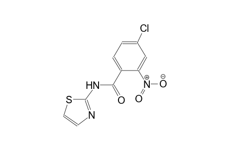 4-chloro-2-nitro-N-(1,3-thiazol-2-yl)benzamide