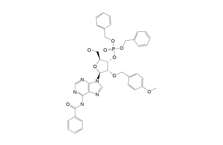 N-(6)-BENZOYL-3'-O-[[BIS-(BENZYLOXY)-PHOSPHINYL]-OXY]-2'-O-(4-METHOXYBENZYL)-ADENOSINE