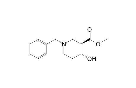 Methyl (trans)-1-benzyl-4-hydroxypiperidine-3-carboxylate