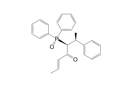 E-5-diphenylphosphinoyl-6-phenylhept-2-en-4-one