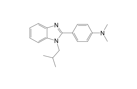 4-(1-isobutylbenzimidazol-2-yl)-N,N-dimethyl-aniline