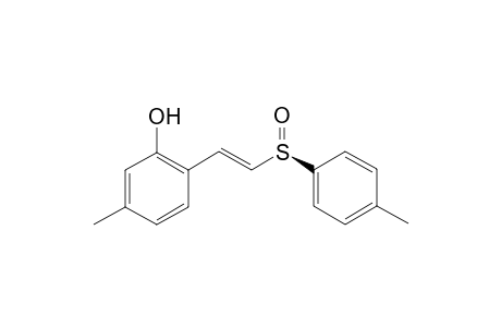 2-(R)-(E)-2-(p-Tolylsulfinyl)vinyl)-5-methylphenol