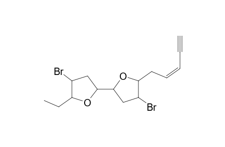 (Z)-4,4'-dibromo-5-ethyl-5'-(pent-2-en-4-yn-1-yl)octahydro-2,2'-bifuran