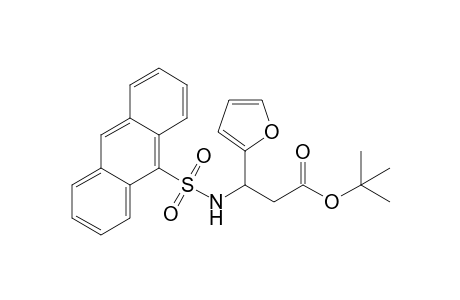 tert-Butyl 3-(anthracene-9-sulfonamido)-3-(2-furyl)propanoate