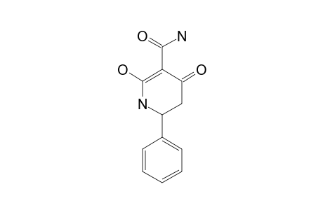 (RS)-(+/-)-1,2,5,6-TETRAHYDRO-4-HYDROXY-2-OXO-6-PHENYL-PYRIDINE-3-CARBOXAMIDE