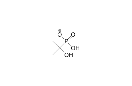 1-Hydroxy-1-methyl-ethyl-phosphonic acid, monoanion