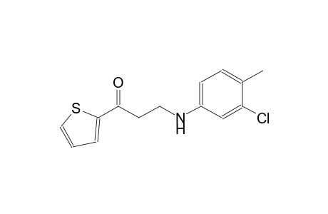 3-(3-chloro-4-methylanilino)-1-(2-thienyl)-1-propanone