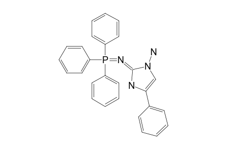 1-AMINO-4-PHENYL-2-TRIPHENYLPHOSPHORANYLIDENAMINO-1H-IMIDAZOLE