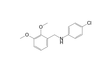 N-(p-chlorophenyl)-2,3-dimethoxybenzylamine