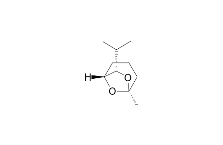 rel-(1R,5S,7S)-5-Methyl-7-(1-methylethyl)-6,8-dioxabicyclo[3.2.1]octane