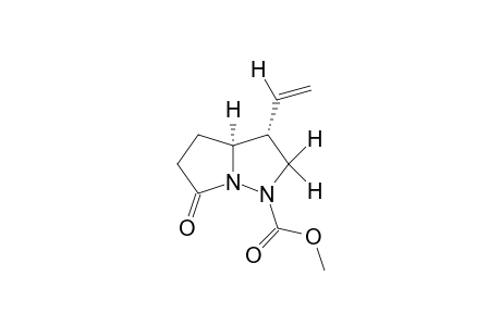 Methyl 4-ethenyl-8-oxotetrahydropyrazolo[2,3-a]pyrrolidine-2-carboxylate