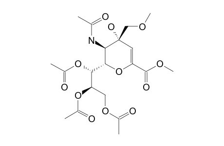 METHYL-5-ACETAMIDO-7,8,9-TRI-O-ACETYL-2,6-ANHYDRO-3,5-DIDEOXY-4-C-METHOXYMETHYL-D-GLYCERO-D-TALO-NON-2-ENONATE