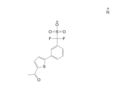 3-(5-ACETYL-2-THIENYL)-DIFLUOROMETHANESULFONIC-ACID-AMMONIUM-SALT