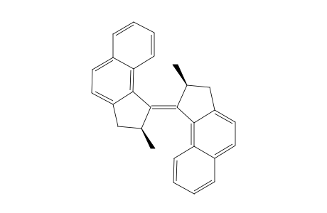 (2S*,2'S*)-(M*,M*)-(E)-(+/-)-2,2'-DIMETHYL-2,2',3,3'-TETRAHYDRO-1,1'-BI-[1H-BENZ-[E]-INDENYLIDENE]