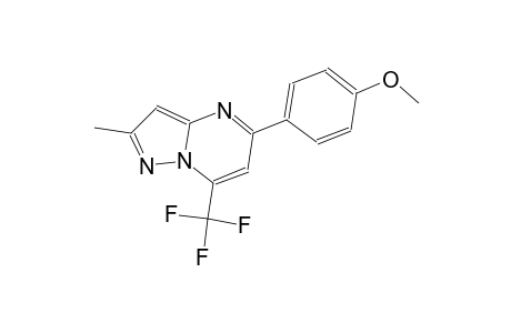 methyl 4-[2-methyl-7-(trifluoromethyl)pyrazolo[1,5-a]pyrimidin-5-yl]phenyl ether