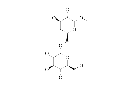 METHYL-4-DEOXY-6-0-(ALPHA-D-GLUCOPYRANOSYL)-ALPHA-D-XYLOHEXOPYRANOSIDE