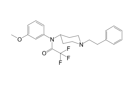 N-(3-Methoxyphenyl)-1-(2-phenylethyl)piperidin-4-amine TFA II