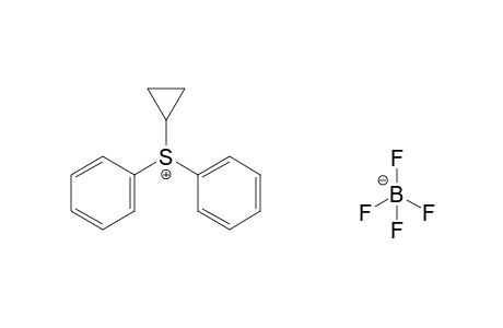 cyclopropyldiphenylsulfonium tetrafluoroborate(1-)