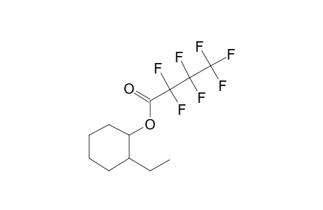 2-Ethylcyclohexanol, heptafluorobutyrate