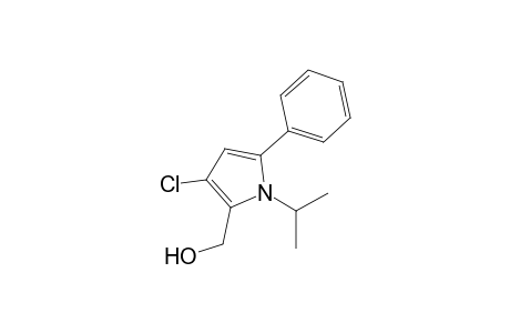 2-(Hydroxymethyl)-3-chloro-1-isopropyl-5-phenylpyrrole