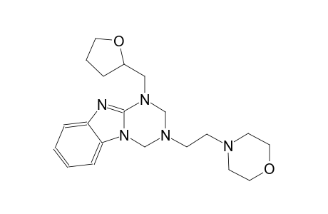 [1,3,5]triazino[1,2-a]benzimidazole, 1,2,3,4-tetrahydro-3-[2-(4-morpholinyl)ethyl]-1-[(tetrahydro-2-furanyl)methyl]-