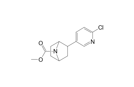 3-(6-Chloro-3-pyridinyl)-7-azabicyclo[2.2.1]heptane-7-carboxylic acid methyl ester