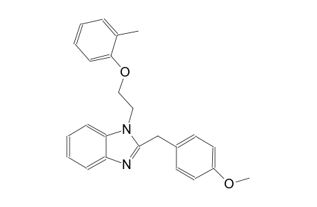 1H-benzimidazole, 2-[(4-methoxyphenyl)methyl]-1-[2-(2-methylphenoxy)ethyl]-