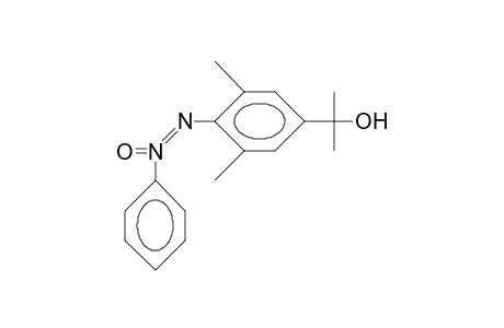 3,5-Dimethyl-4-phenyl-onn-azoxy-phenyl-dimethylcarbinol