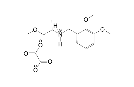 N-(2,3-dimethoxybenzyl)-1-methoxypropan-2-aminium oxalate