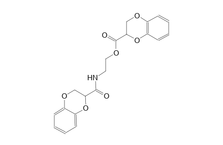 2-[(2,3-dihydro-1,4-benzodioxin-2-ylcarbonyl)amino]ethyl 2,3-dihydro-1,4-benzodioxin-2-carboxylate